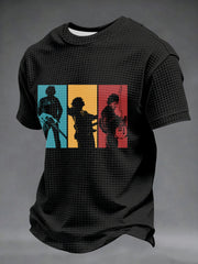 Men's American Artist Inspired Waffle Short Sleeve