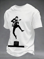 Men's American Artist Inspired Waffle Short Sleeve