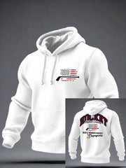 Men's American Hockey Printed Casual Hoodie