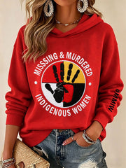 Missing and Murdered Indigenous Women Unisex Hoodie
