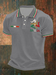 Men's Sicilia Trinacria Shirt