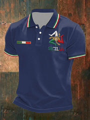 Men's Sicilia Trinacria Shirt
