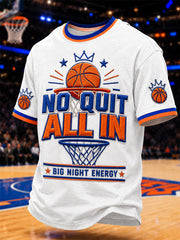 Men's GO NEW YORK GO! Gift For Basketball Fans Print Casual Tee