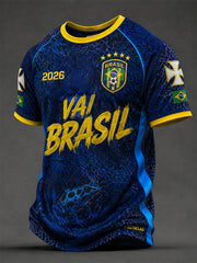 Men's Brazil Soccer T-Shirts