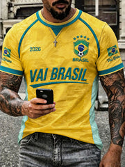 Men's Brazil Soccer T-Shirts