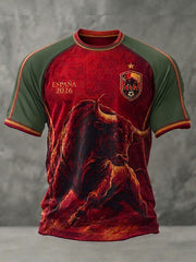 Men's ESPAÑA Football Short Sleeve T-shirt