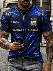 Men's Uruguay Soccer T-Shirts