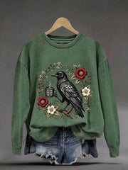 Women’s 'Is He Dead Yet' Printed Casual Sweatshirt