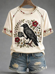 Women’s 'Is He Dead Yet' Printed Casual T-Shirt