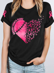Women's Breast Cancer Awareness Ribbon T-Shirt