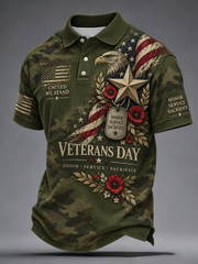 Men's U.S. Veterans Day Printed polo shirt