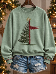 Women's Christmas Season And Reason Art Regular Sweatshirt