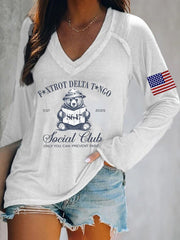 Women's FDT Print Casual T-shirt