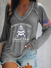 Women's FDT Print Casual T-shirt