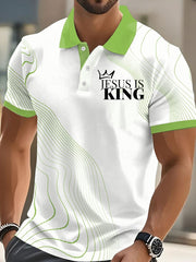 Men's Jesus Is King Short Sleeve T-Shirt