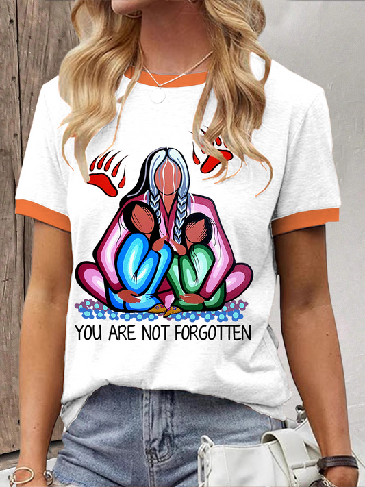 Women's you are not forgotten T-shirts
