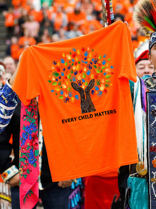 Every child matters Orange Shirt Day unisex t-shirts