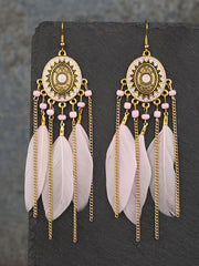 Native American feather earrings