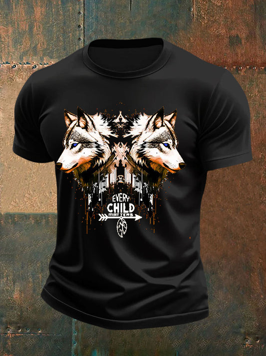 Men's Every Child Matters Printed Casual T-shirt