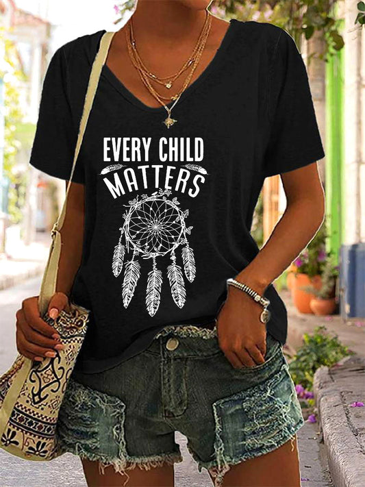 Women's Every Child Matters Print T-shirt