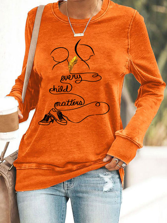 Women's Every Child Matters Printed Casual Top