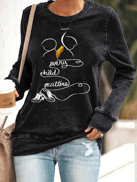 Women's Every Child Matters Printed Casual Top