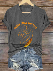 Women's Every Child Matters Print T-shirt
