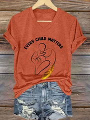 Women's Every Child Matters Print T-shirt