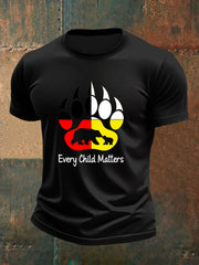 Men's Every Child Matters Printed Casual T-Shirt