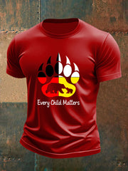 Men's Every Child Matters Printed Casual T-Shirt
