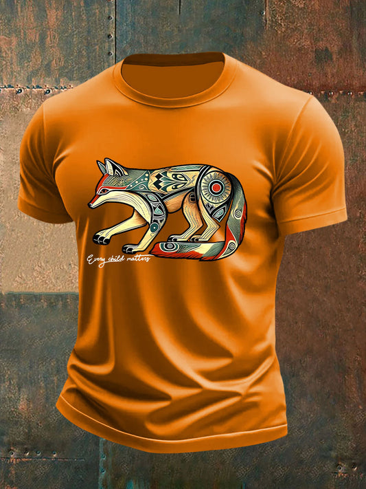 Men's Every Child Matters Printed Casual T-Shirt