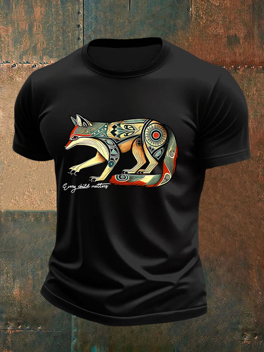 Men's Every Child Matters Printed Casual T-Shirt