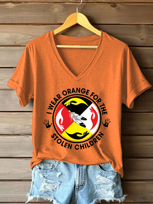 Women's Every Child Matters Printed Casual T-Shirt