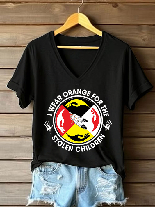 Women's Every Child Matters Printed Casual T-Shirt