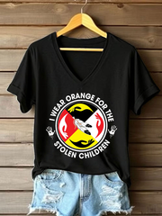 Women's Every Child Matters Printed Casual T-Shirt