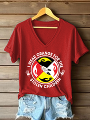 Women's Every Child Matters Printed Casual T-Shirt