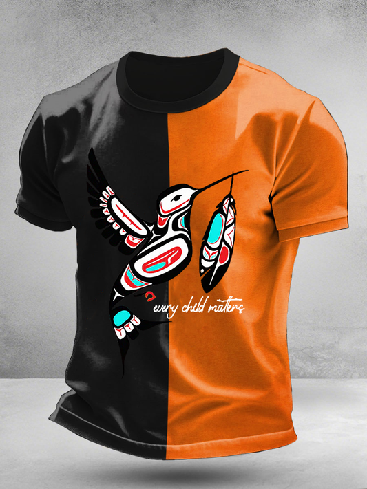 Men's Every Child Matters Printed Casual T-Shirt