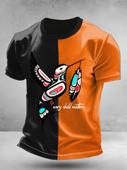 Men's Every Child Matters Print Button Top