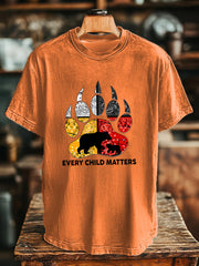 Men's Every Child Matters Printed Casual T-Shirt