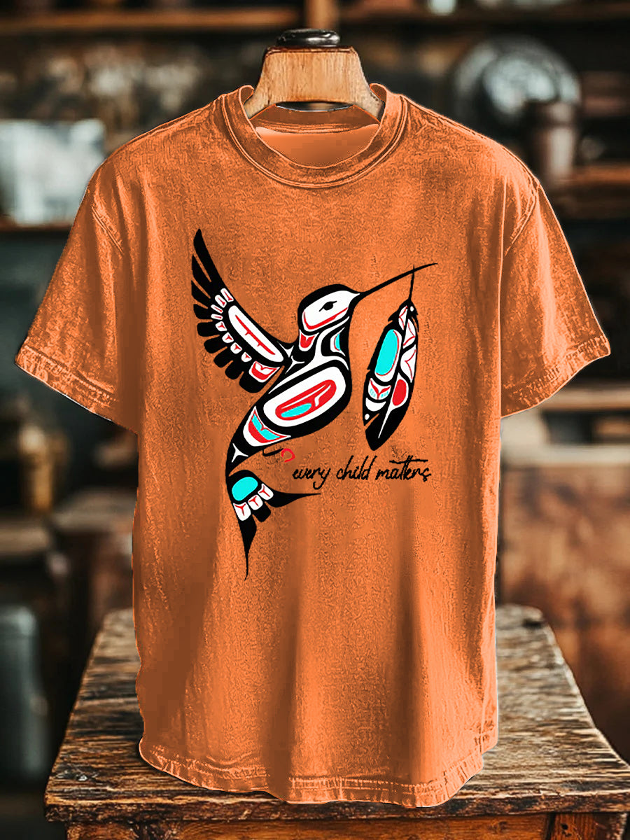 Men's Every Child Matters Printed Casual T-Shirt