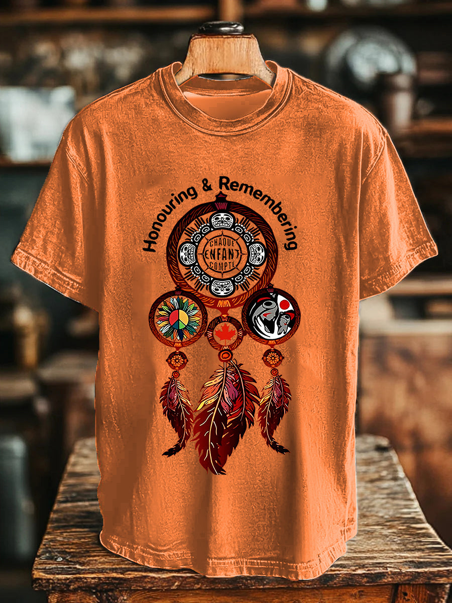Men's Every Child Matters Printed Casual T-Shirt