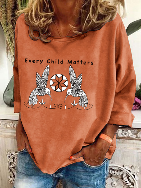 Women's Every Child Matters Printed Casual Top