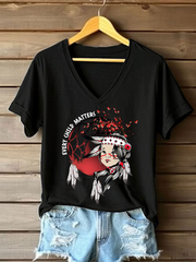 Women's Every Child Matters Printed Casual T-Shirt