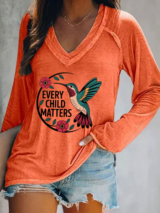 Women's Every Child Matters Print T-shirt