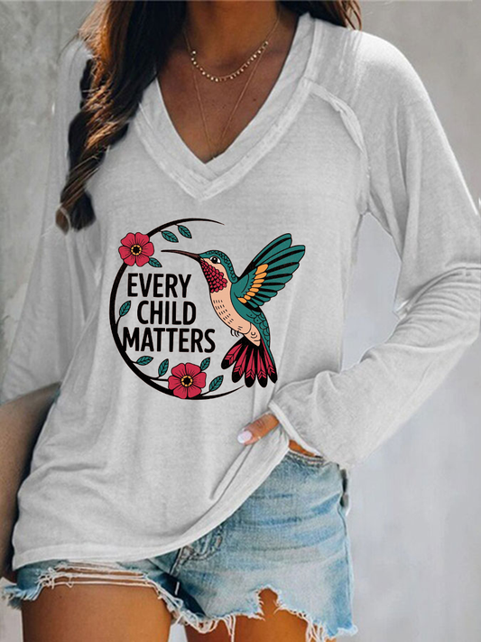 Women's Every Child Matters Print T-shirt