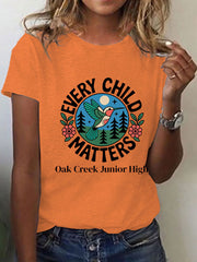 Women's Every Child Matters Print T-shirt