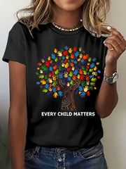 Women's Every Child Matters Print T-shirt