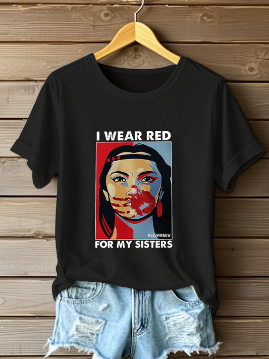 Women's MMIW Printed T-Shirt