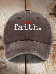 Unisex Faith Cross Hat