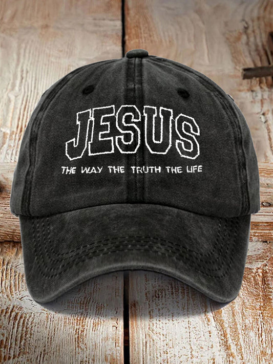 Unisex Jesus The Way The Truth The Life Hat